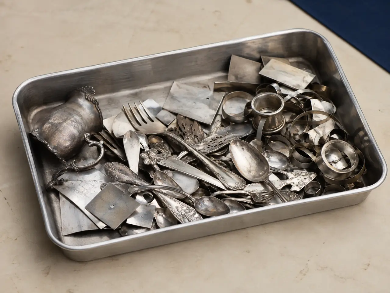 Industrial scrap silver wire, sheet, contacts, and clean offcuts
